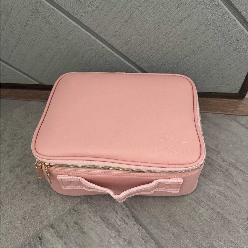 Pink Make Up Bag with light up mirror